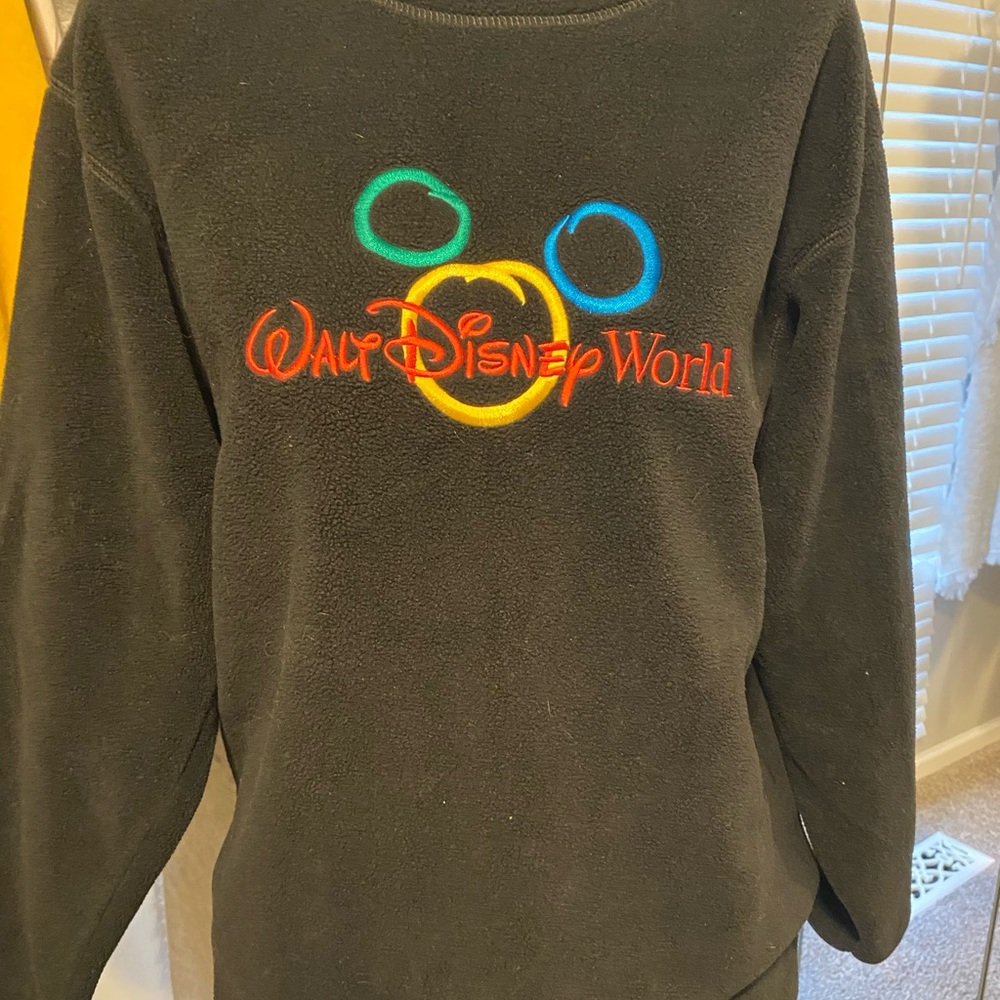 Disney shirt. Warm material. Polyester